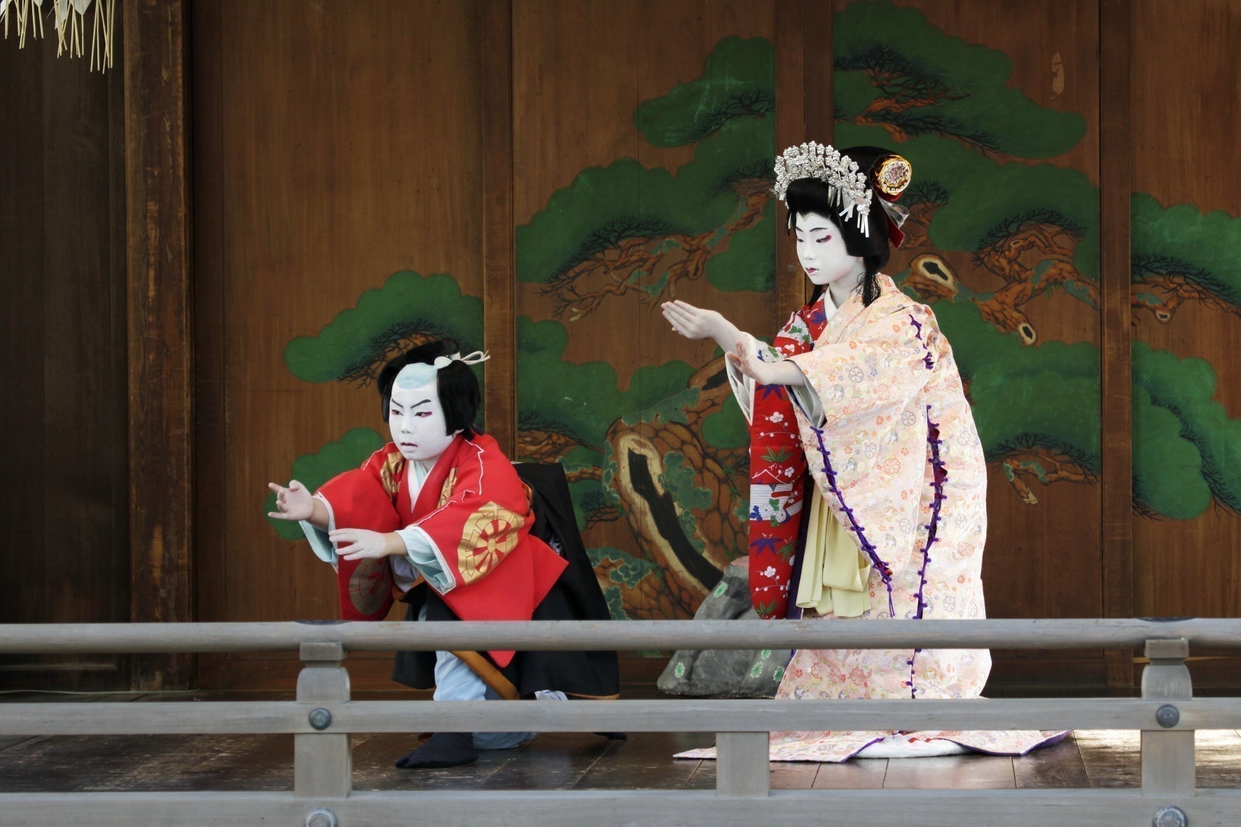 Shintomiza Children's Kabuki Reitaisai festival performance