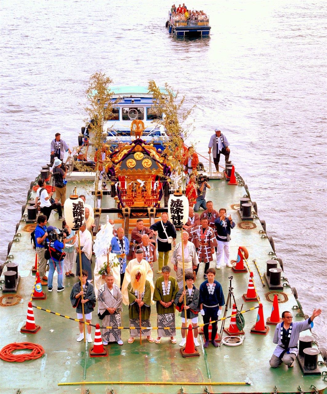 Revived Ship imperial procession
