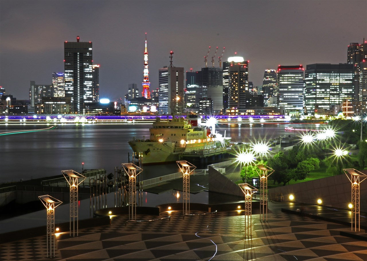 Night Harumi Wharf