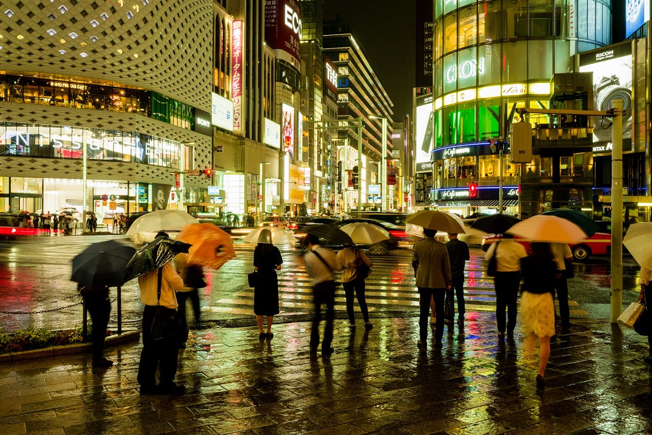 Rainy Ginza